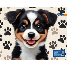 Папка-портфель «Песик» А4 з ручками на блискавці, ТМ J.Otten