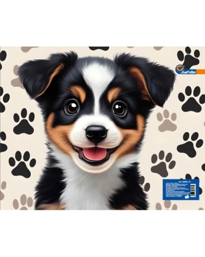 Папка-портфель «Песик» А4 з ручками на блискавці, ТМ J.Otten