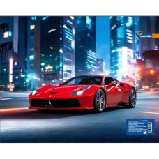 Папка-портфель «Спорткар» А4 з ручками на блискавці, ТМ J.Otten