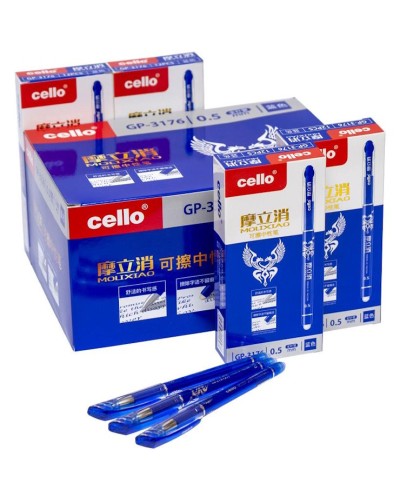 Ручка «CL» пиши-стирай синя, ТМ Cello