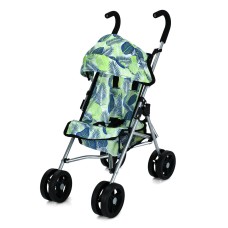 Коляска для ляльки 48,5х26х63 см прогулянкова металева з ручкою EVA, кошиком, пластиковими колесами, у пакеті 70х12х17 см.