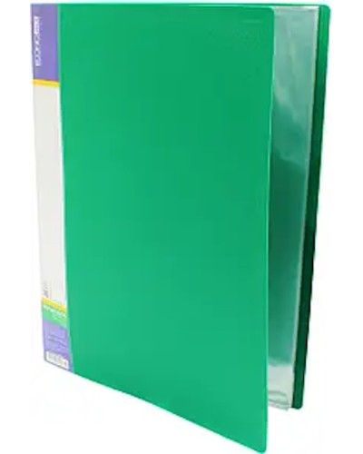 Папка А4 з 30 файлами зелена, ТМ Economix