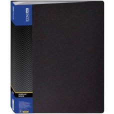 Папка А4 з 60 файлами чорна, ТМ Economix