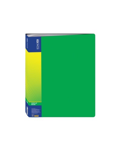 Папка А4 з 60 файлами зелена, ТМ Economix