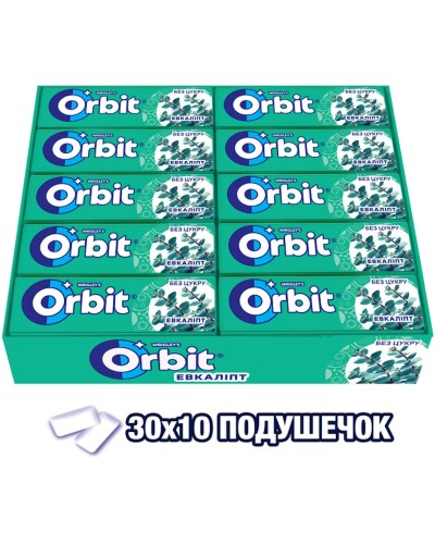 Жувальна гумка «Orbit. Евкаліпт» 14 г