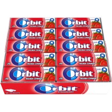 Жувальна гумка «Orbit. Суниця» 14 г