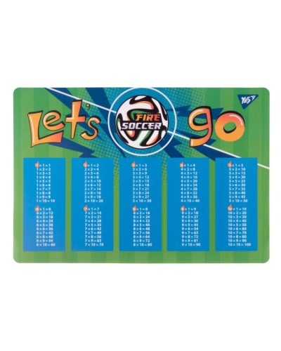 Підкладка для столу «Футбол» 29х42 см, ТМ Yes