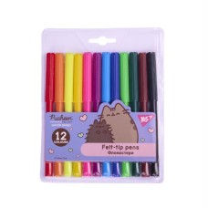 Фломастери «Pusheen» на 12 кольорів, ТМ Yes