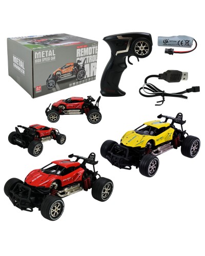 Машина на р/к на аккумуляторі, в асортименті, у коробці 22,9х16,8х13,2 см