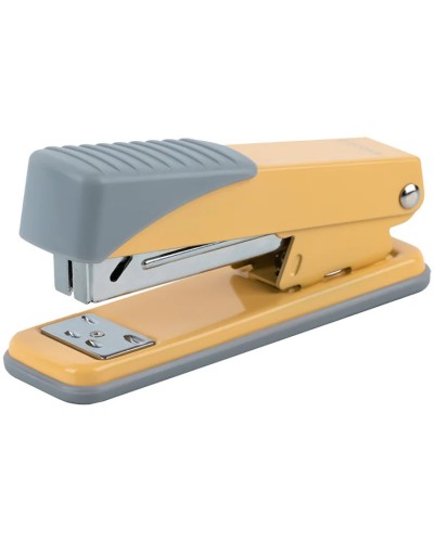 Степлер «Exakt-2» металевий на 25 аркушів під скобу №24/6, жовтий, ТМ Axent