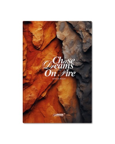 Канцелярська книга у клітинку на 96 аркушів з твердою палітуркою та картонною обкладинкою, №4456, в асортименті, ТМ Brisk