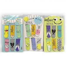 Набір закладинок «Smile» магнітних 6х2 см, в асортименті