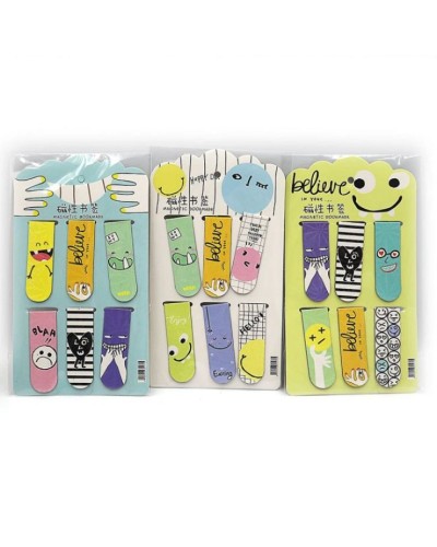 Набір закладинок «Smile» магнітних 6х2 см, в асортименті