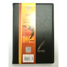 Блокнот А7 на 90 аркушів у лінію з обкладинкою зі шкірзаму