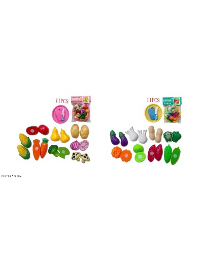 Набір продуктів з 11 елементів, в асортименті, у пакеті 22х5х27,5 см