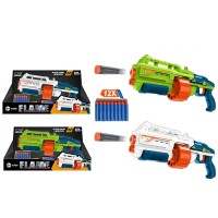 Іграшковий автомат 41,5 см з 12 м'якими кулями, в асортименті, у коробці 43,5х26х8 см