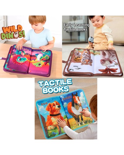 Книга 17х25х3 см з текстурними вставками, застібкою-кнопкою, в асортименті, у пакеті