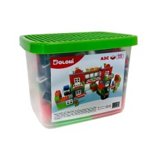 Конструктор «АЗС» на 242 деталі, у пластиковому боксі, ТМ Долоні