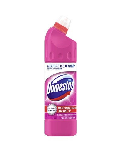 Засіб для чищення туалету «DOMESTOS. Рожевий шторм» 750 мл