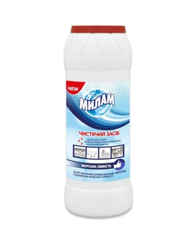 Засіб для чищення з ароматом морської свіжості 500 г, ТМ МилаМ