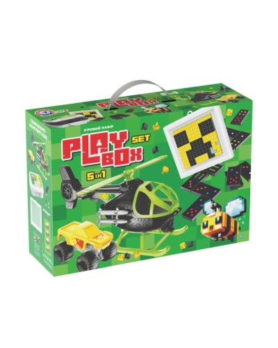 Ігровий набір 5 в 1 розвивальний, у коробці 33х23х10,5 см, ТМ Технок
