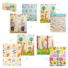 Ігровий термокилимок 180х150 см двосторонній складний з XPE, в асортименті, у сумці