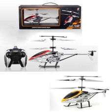 Гелікоптер 24 см р/к на акумуляторі зі світлом, гіроскопом та USB, в асортименті, у коробці 42х15,5х8 см
