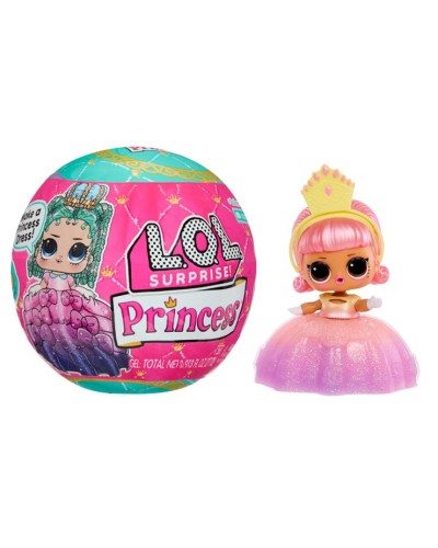 Ігровий набір з лялькою L.O.L. SURPRISE! серії «Принцеси» 8,5 см, в асортименті, у кулі 10х10х10 см