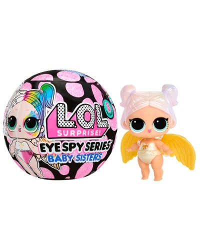 Ігровий набір з лялькою L.O.L. SURPRISE! серії «Eye Spy Таємничі сестрички» 5,5 см, в асортименті, у кулі 6х6х6 см