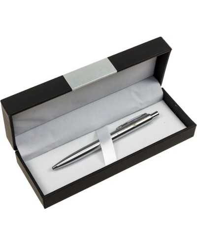 Ручка «UKRAINE» кулькова, сталевий корпус, ТМ CABINET