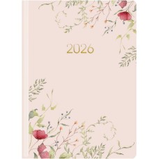 Щоденник датований «Персикова ніжність» А5 на 336 сторінок з картонною обкладинкою, ТМ Economix