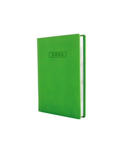 Щоденник датований «GLEN» А5 на 352 сторінок з обкладинкою зі шкірзаму, зелений, ТМ Optima