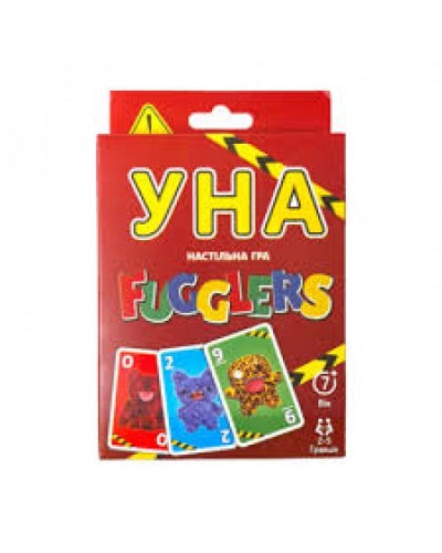 Гра настільна «УНА FUGGLERS», у коробці 14х9х2 см, ТМ Strateg