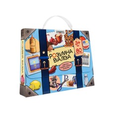 Гра настільна «Розумна валіза. Абетка, цифри, смаки, кольори», у коробці 22,5х19х4 см, ТМ Strateg