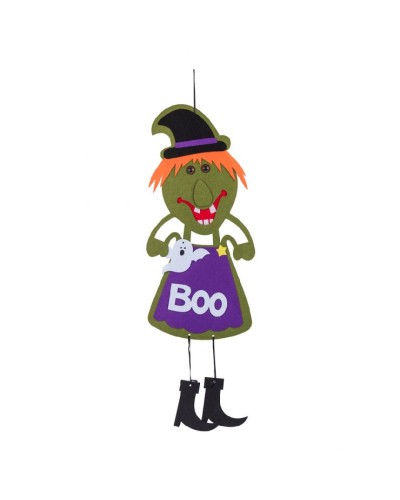 Декор «Відьмочка» Гелловін 62 см з фетру, ТМ Yes