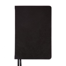 Щоденник датований «Persona» А5 на 368 аркушів з обкладинкою зі шкірзаму, чорний, Leo Planner