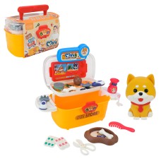 Набір ветеринара з улюбленцем та аксесуарами, у коробці 22х15х17 см