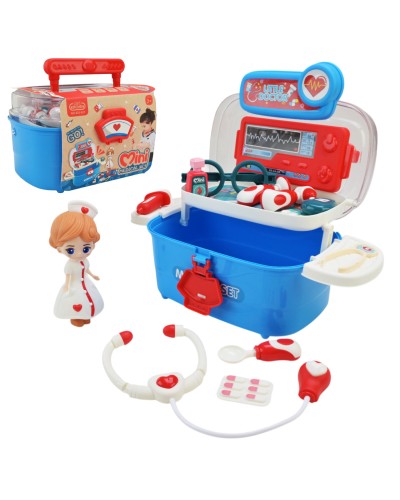 Набір лікаря: шприц та інші аксесуари, у коробці 22х15х17 см