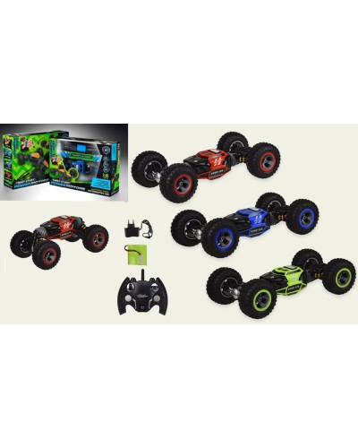 Машина «POWERMOTORS» р/к на акумуляторі зі світлом та звуком, у коробці 41,5х32х10,5 см