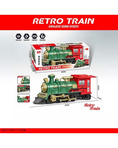 Паровоз 23 см, у коробці 28х10,5х11,5 см