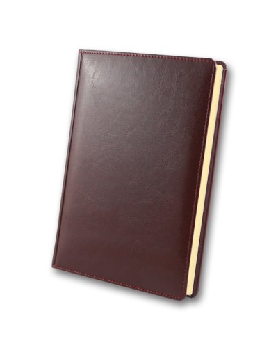 Щоденник недатований «Sarif» А5 на 168 аркушів, бордовий, ТМ Brisk