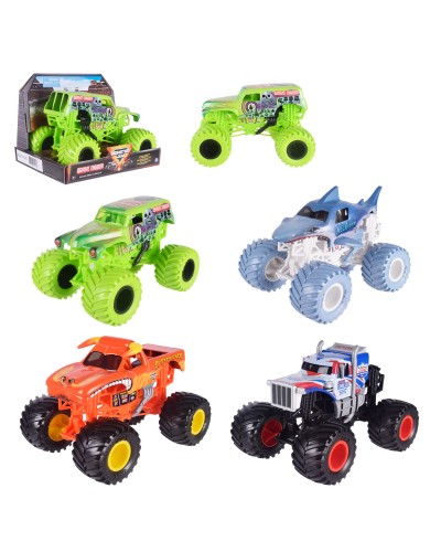 Машинка «Monster Jam» 20 см 1:24, в асортименті, на планшетці 21х14х14,5 см