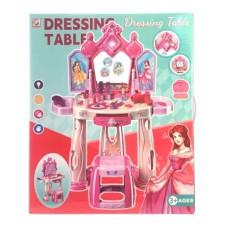 Косметичний столик зі світлом, звуком та аксесуарами, на батарейці, у коробці 47х13х52 см