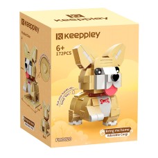 Конструктор «Песик» 10,8 см на 172 деталі, у коробці 9х12х8 см