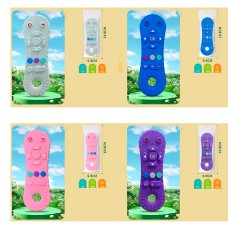 Іграшковий пульт 15х5х0,5 см з прорізувачем та текстурними кнопками, в асортименті, у пакеті 7х17х0,5 см