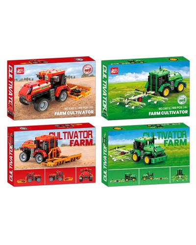 Конструктор «Сільгосптехніка» від 471 деталей, в асортименті, у коробці 38х26х8 см