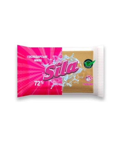 Мило господарське «Сила 72%» 200 г, ТМ Sila