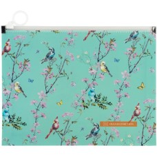 Папка «OS Весна» А5+ на блискавці zip-lock, ТМ Axent