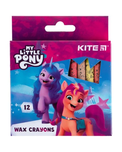 Олівці воскові «LP» на 12 кольорів, ТМ Kite