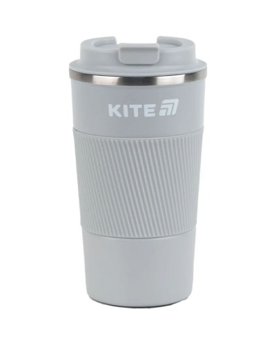 Термокружка 510 мл сіра, ТМ Kite